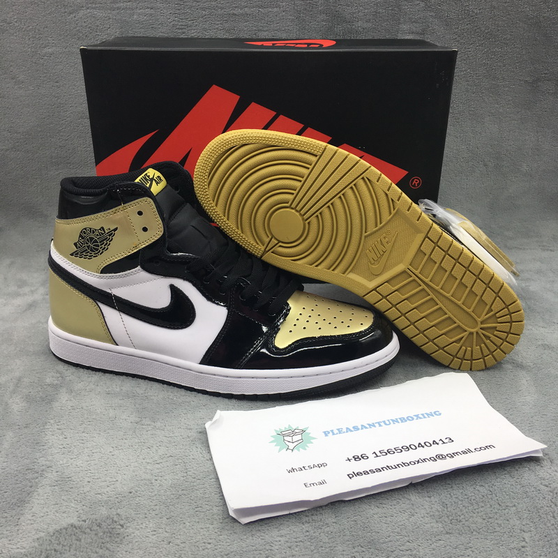 Authentic Air Jordan 1 Top 3 Comple X con